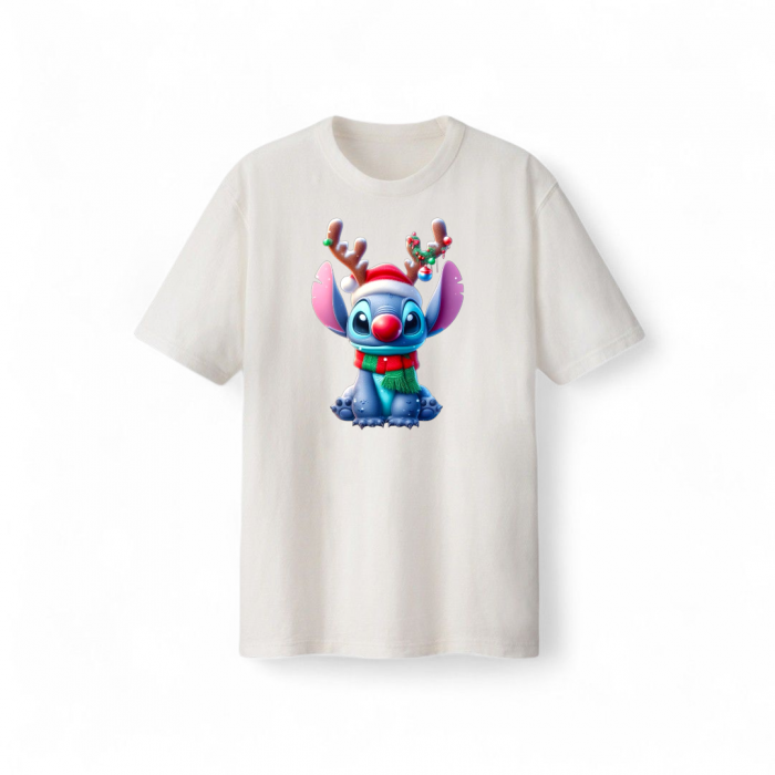 Tricou copii Stitch - Craciun [1]