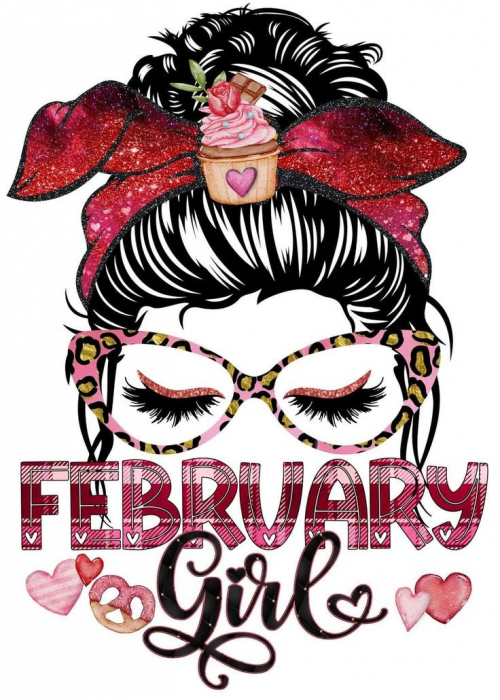 Tricou " February Girl" [2]