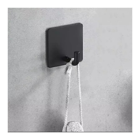 Accesorii Bucătărie - Agatator cu Autoadeziv Negru GJ650