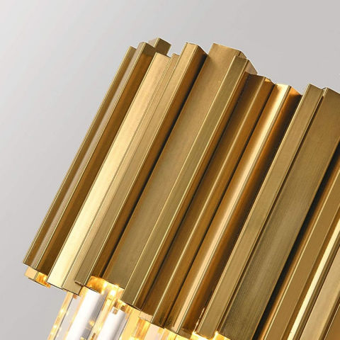 Aplica Candelabru Cristal BLOIS Piccolo, 2xE14, Auriu [2]