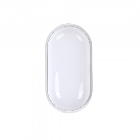 Aplica LED de Exterior, 12W, IP65, Metal, Alb [1]