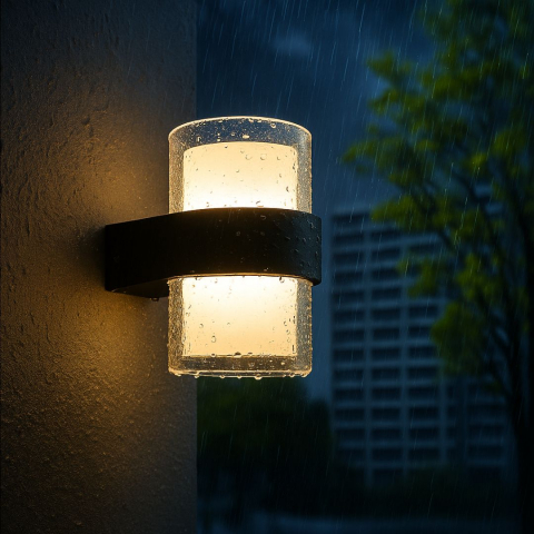 Aplica LED Exterior MIRA, 2 Surse de lumina, Lumina Calda, Negru [2]