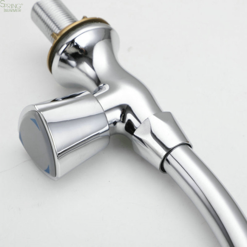 Baterie Apă Rece , Crom, Pipa Rotativă – Bucătărie / Curte [1]