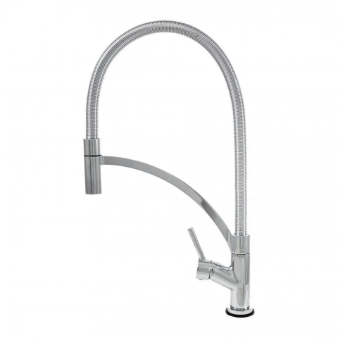 Baterii de Bucatarie - Baterie Bucatarie, Alama Sanitara, Crom, WZX/2017