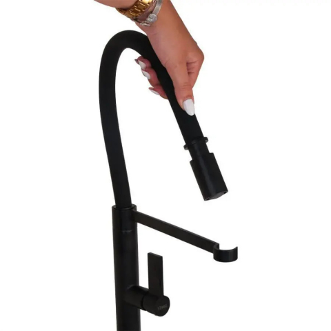 Baterie Bucatarie, Alama Sanitara, Negru, CF2045 [2]