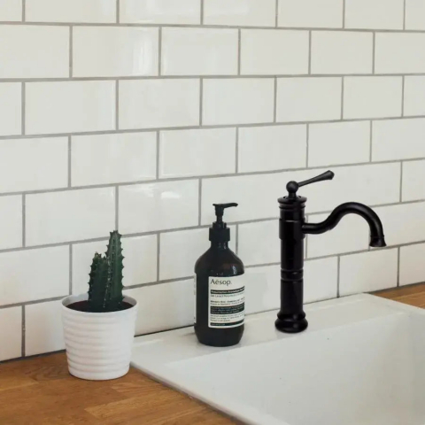 Baterie Bucatarie, Inox SUS304, Negru, OD01/A [1]