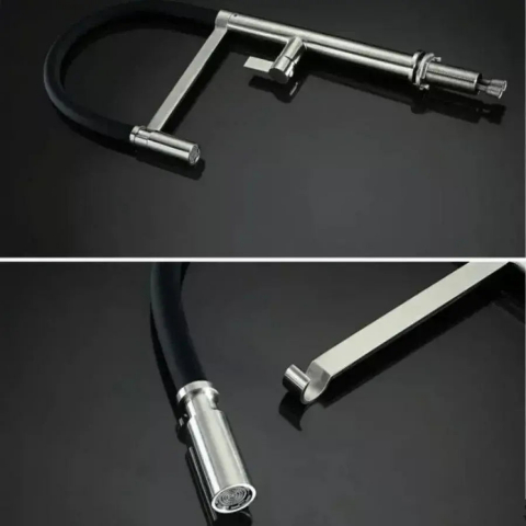 Baterie Bucatarie KORMAN TECHNIK, Alama Sanitara, Crom, CF2044 [3]