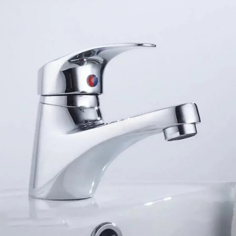 Baterii Sanitare - Baterie Lavoar, Aliaj, Crom, LV001S