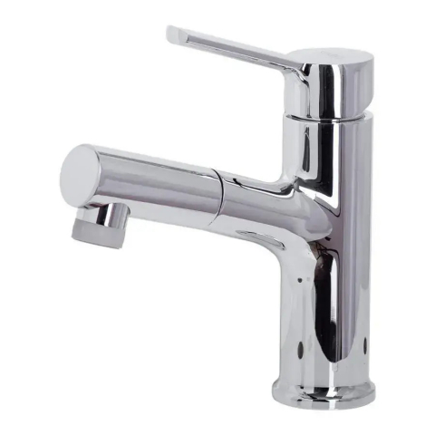 Baterie Lavoar cu Dus Extractabil, Alama Sanitara, Crom, Y/108 [1]