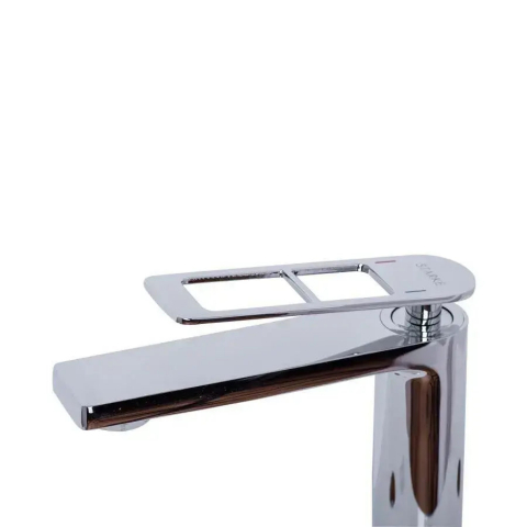 Baterie Lavoar Monocomanda Cartus Ceramic Alama Sanitara Crom Lucios Racorduri si Kit Fixare Incluse 9707 [2]