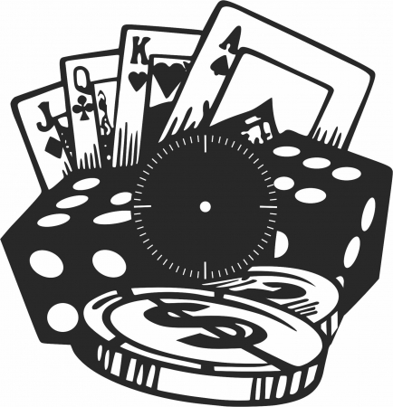 Ceasuri deco și personalizate - Ceas Poker