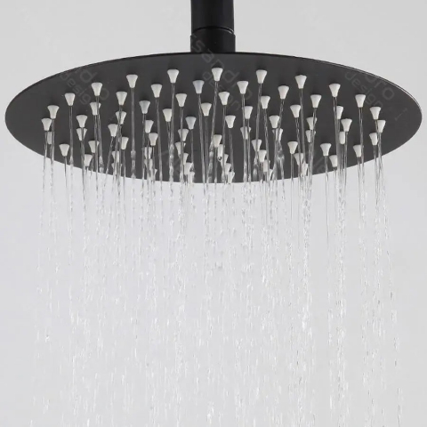 Coloana Dus, Inox SUS304, Negru, HS005 [2]
