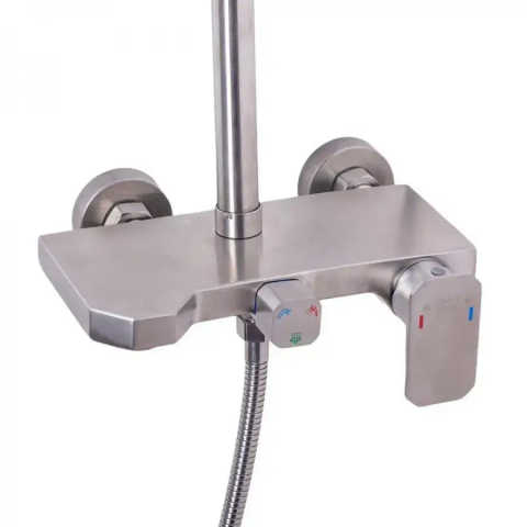 Coloana Dus, Inox SUS304, Satinat, N/LY001 [3]