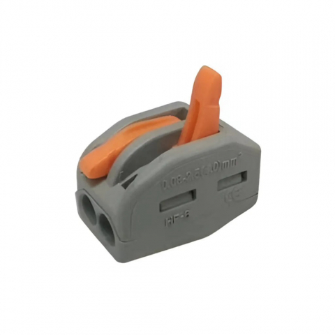 Accesorii - Conector pentru Lustra / Oglinda LED - Rapid, 2 Poli, Instalare Fara Surub