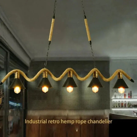 Lustra Franghie, 5*E27, Maro, Metal si Sfoara LV570/5BK [2]