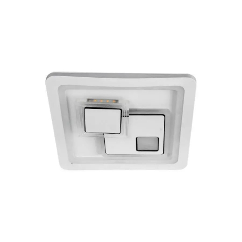 Lustra LED 24W, 3 Tipuri de Lumina, Patrata 26cm, Alb – Eleganță și Eficiență - KEREN [4]