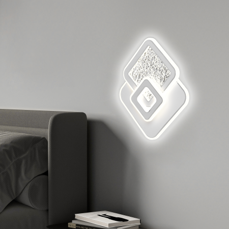 Lustră LED 48W, dimabilă, lumină rece/caldă/neutră, Alb – Alessandro [2]