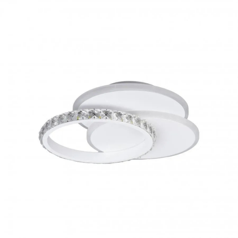 Lustra LED cu cristal SOFIA 24W, lumina Rece/Calda/Neutra, Alb [3]