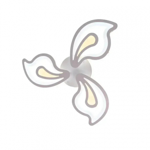 Lustra LED cu telecomanda GLORIOSA 68W, 3 Petale, lumina Rece/Calda/Neutra, Dimabila, Alb [2]