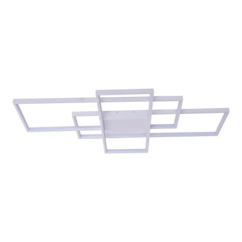 Lustra LED cu telecomanda LANDEN 184W, 3 Elemente, lumina Rece/Calda/Neutra, Dimabila, Alb [1]