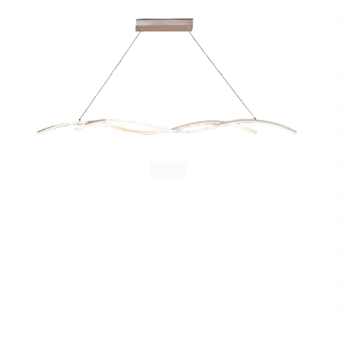 Lustra LED suspendata 30W, dimabila cu telecomanda, lumina rece calda neutra, design modern negru [1]