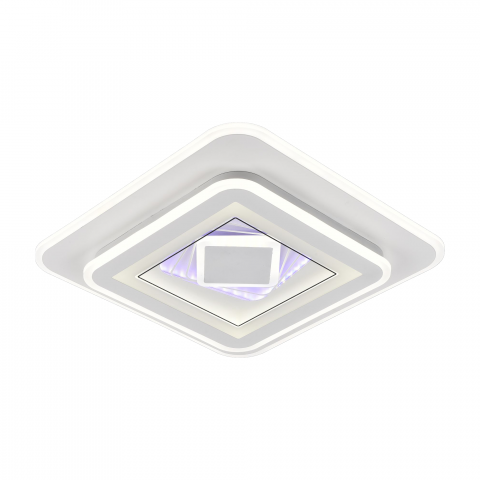 Lustre LED - Lustra LED DOLIA, 70W, Diametru 49cm, lumina Rece/Calda/Neutra, Alb
