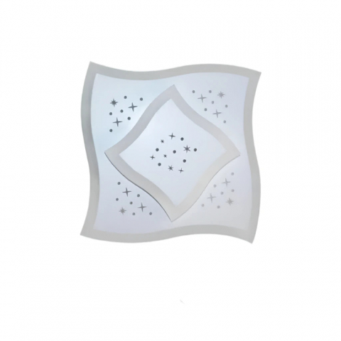 Lustra LED MANDI 20W, Diametru 20W, lumina Rece, 6000K, Alb [1]