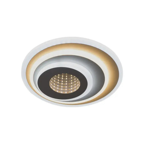 Lustra LED NEXA ROTUND 3D 38W, lumina Rece/Calda/Neutra, Alb [1]