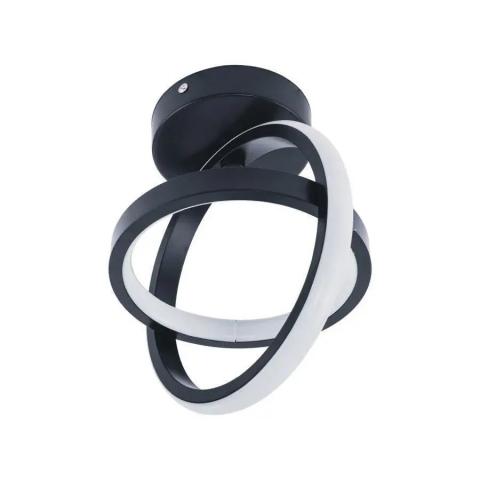 Lustre LED Aplicate - Lustra LED VERTEX GYRO 42W, lumina Rece/Calda/Neutra, Negru