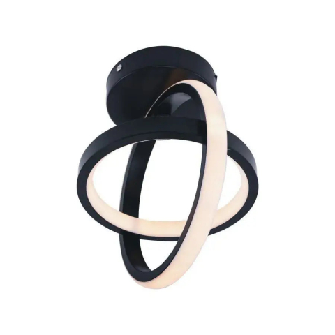 Lustra LED VERTEX GYRO 42W, lumina Rece/Calda/Neutra, Negru [3]