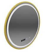 Oglinda LED Lusso 60cm Alessandro, Touch, Dezaburire, Ceas, Temperatura, Dimabila [5]