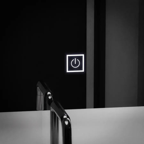 Oglinda LED Rectangulara, 60x80cm, Getame Touch [1]