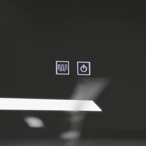 Oglinda LED TOUCH rectangulara, 60x80cm, sistem dezaburire si lumina rece [1]