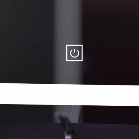 Oglinda LED cu iluminare rece si senzor touch, 60 cm, design modern [3]