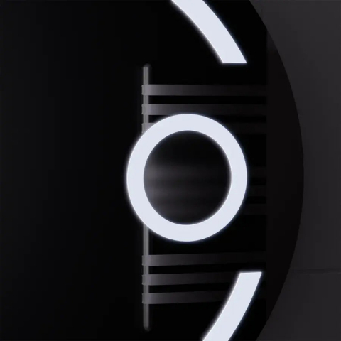 Oglinda LED Rotunda, 60cm, Visio MotionGlow Marcello, Sistem Dezaburire, Ceas & Termometru, Lupa Cosmetica, Dimabila [2]