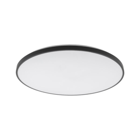 Plafoniere LED - Plafoniera LED 27W 3200lm 27cm negru lumina neutra moderna - MEC