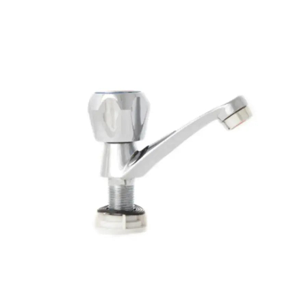 Robinet baie crom lucios, montaj pe chiuveta, apa rece, monocomanda, design modern [3]