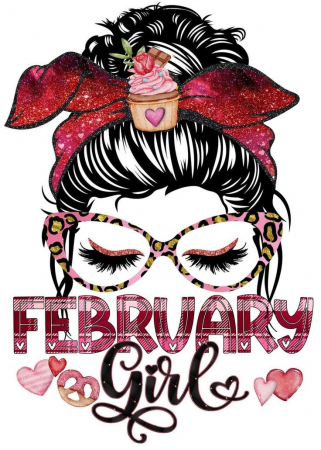 Tricou " February Girl" [1]
