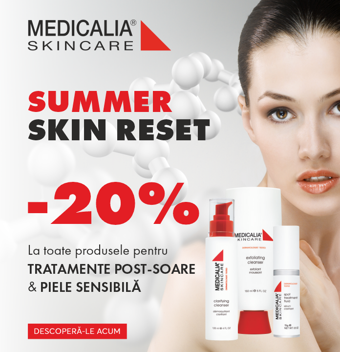 Summer Skin Reset – Reduceri pentru piele sensibilă și tratamente post-soare