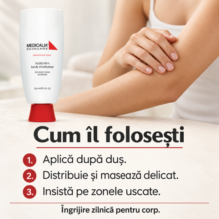 Cremă hidratantă pentru corp Medicalia Hydro-Firm Body Moisturizer, 150 ml [5]