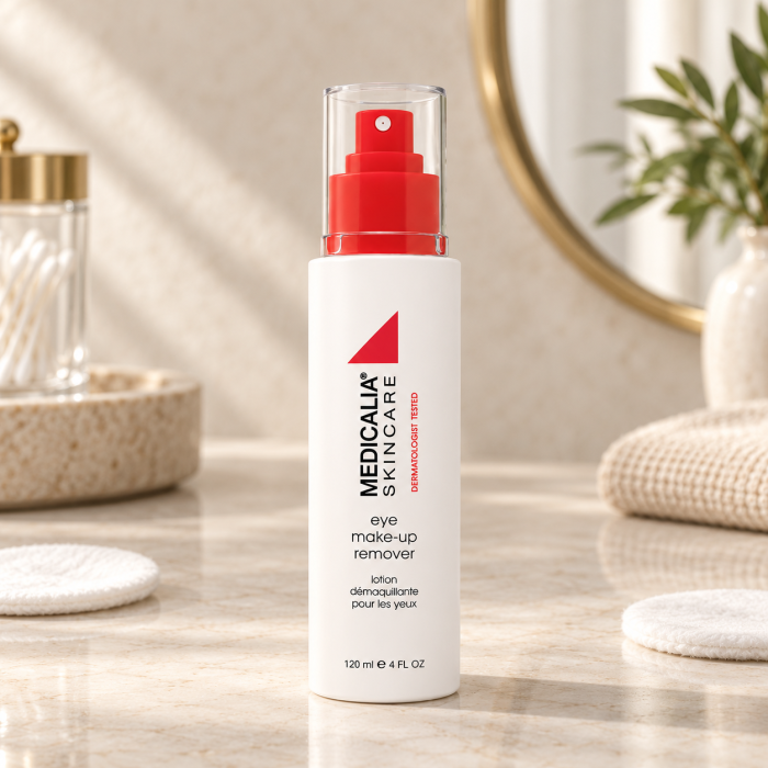 Demachiant pentru ochi și buze Medicalia Eye Make-up Remover, 120 ml [3]