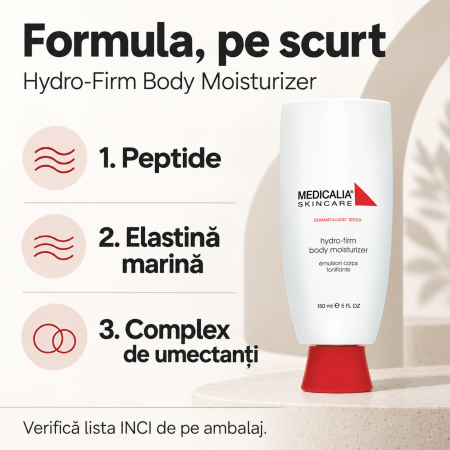 Cremă hidratantă pentru corp Medicalia Hydro-Firm Body Moisturizer, 150 ml [3]