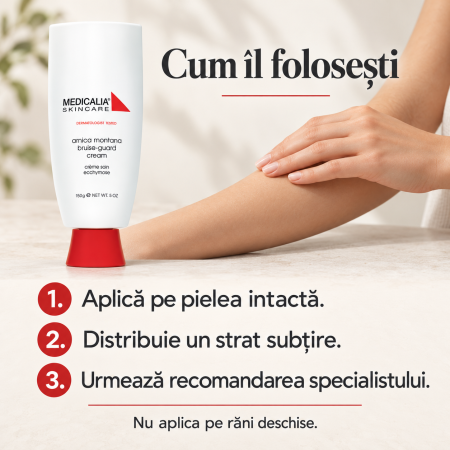 Cremă pentru corp și față Medicalia Arnica Montana Bruise-Guard Cream, 150 ml [4]