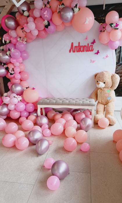 Decor din baloane botez Arad [1]