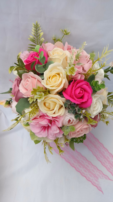 Buchet de mireasa Pink dream [2]