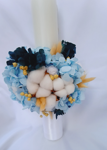 Lumanare botez Crio Baby Blue [3]