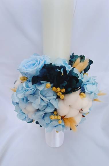 Lumanare botez Crio Baby Blue [1]