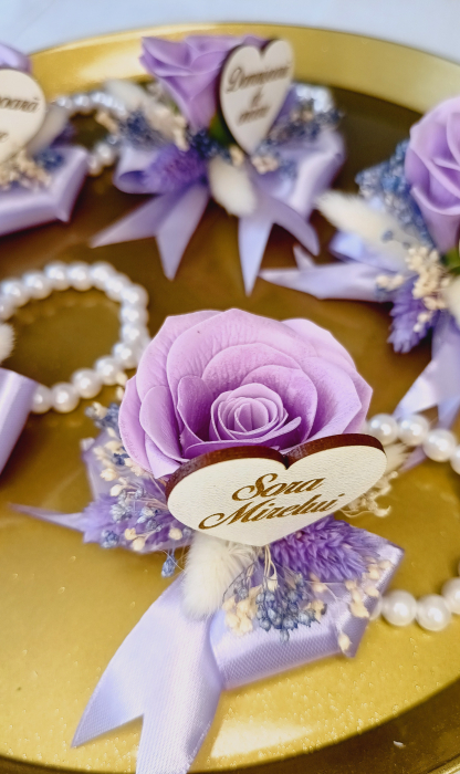 Brățară Purple Lavander Personalizata [2]