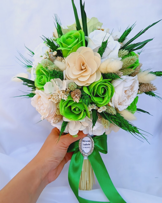 Buchet de mireasa Green Imperial [2]