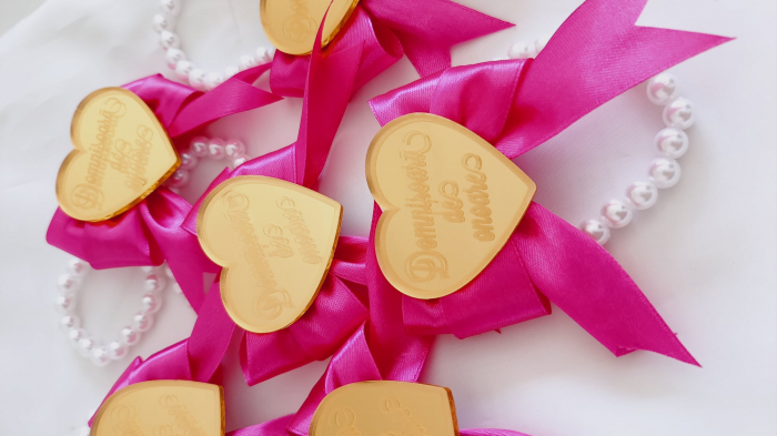 Bratara din perle Bow - Golden [2]